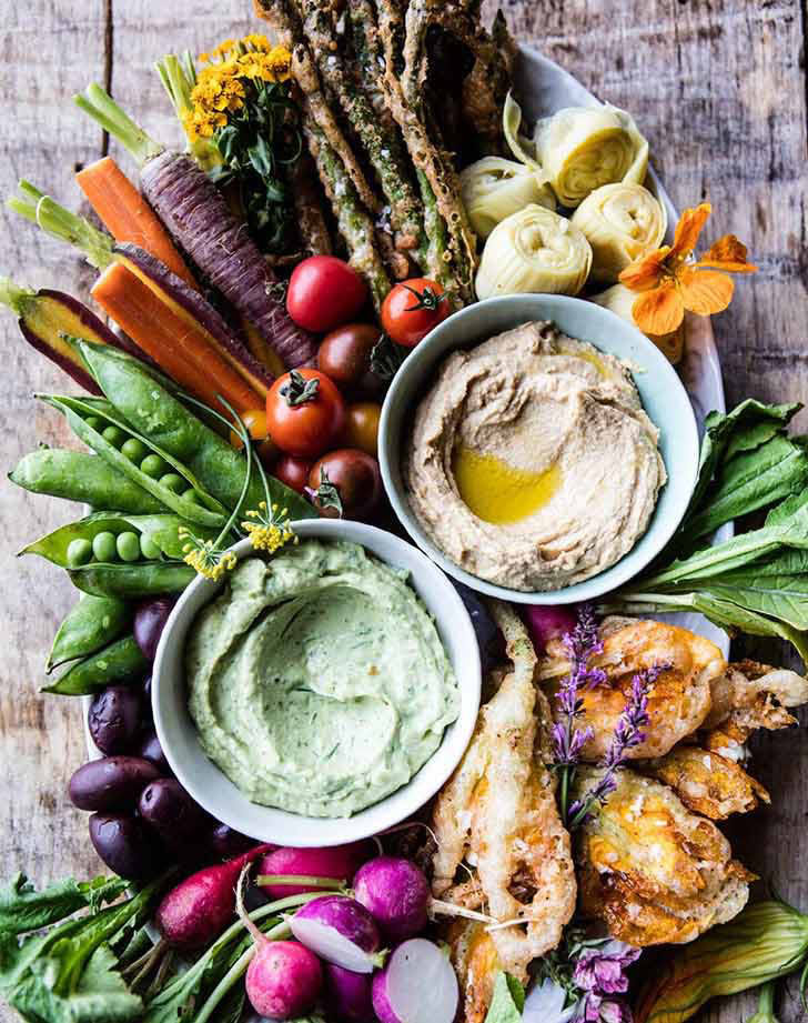 Healthy Holiday Entertaining: Vegan Crudités Platters and Charcuterie ...